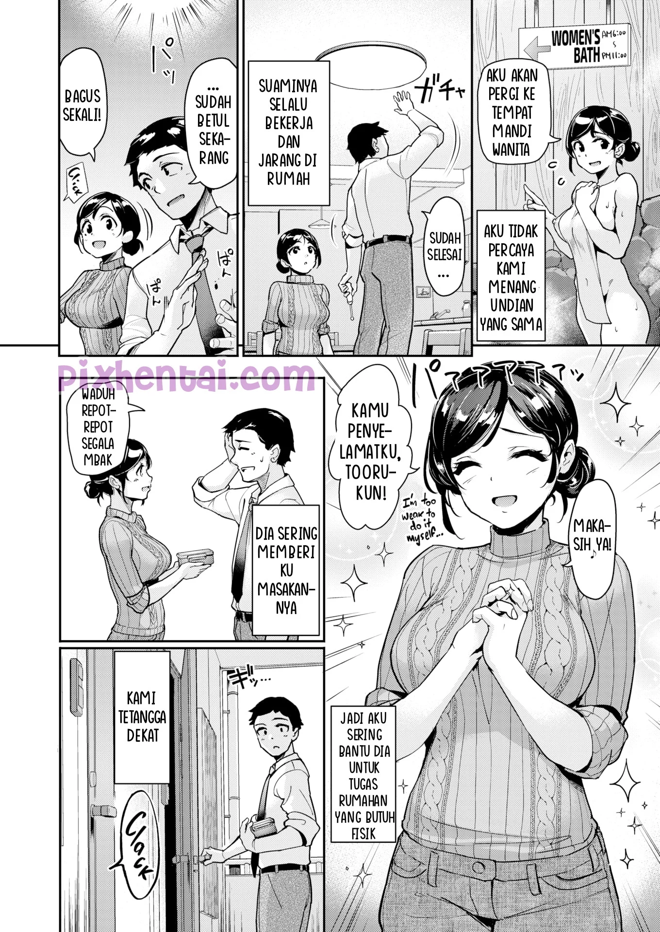 Komik hentai xxx manga sex bokep Kehangatan Tetangga di Malam Bersalju 2